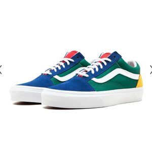 Vans Blue and Green Sneakers YACHT CLUB OLD SKOOL